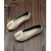 Beige For Women Hollow Out Flat Feet Shoes